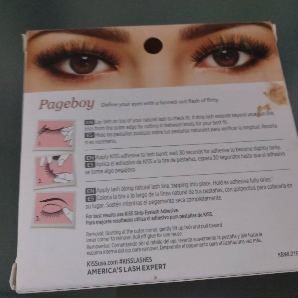 Kiss Blow Out Lash Pageboy Lashes Falsies 72454 KB - Picture 4 of 4